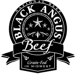 NATIONAL BEEF BLACK ANGUS BEEF GRAIN-FED IN MIDWEST