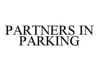 PARTNERS IN PARKING