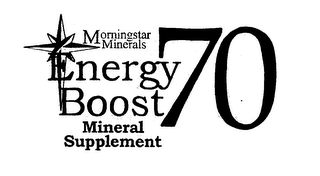 MORNING MINERALS STAR ENERGY BOOST 70 MINERAL SUPPLEMENT