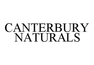 CANTERBURY NATURALS