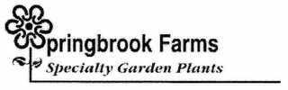 SPRINGBROOK FARMS SPECIALTY GARDEN PLANTS