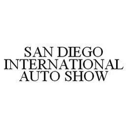 SAN DIEGO INTERNATIONAL AUTO SHOW