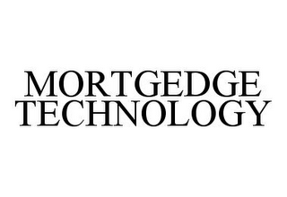 MORTGEDGE TECHNOLOGY