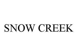 SNOW CREEK