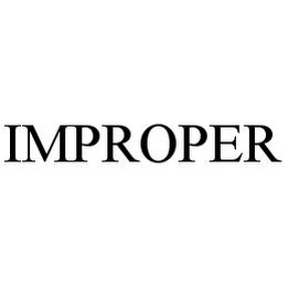 IMPROPER