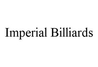 IMPERIAL BILLIARDS
