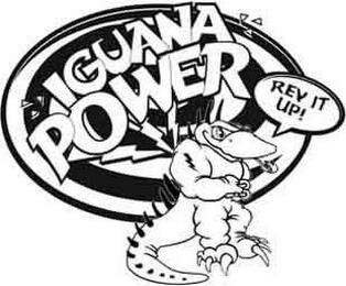 IGUANA POWER REV IT UP!