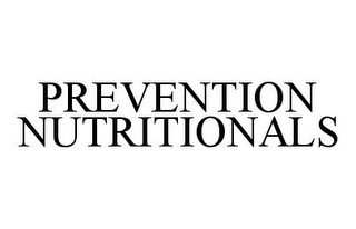 PREVENTION NUTRITIONALS