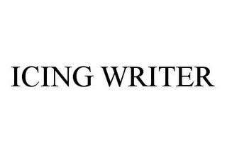 ICING WRITER