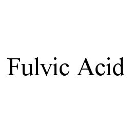 FULVIC ACID