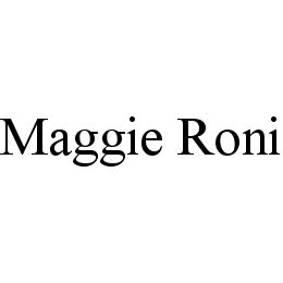 MAGGIE RONI