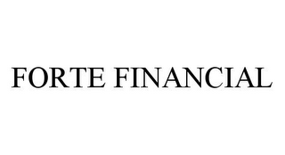 FORTE FINANCIAL