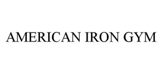 AMERICAN IRON GYM