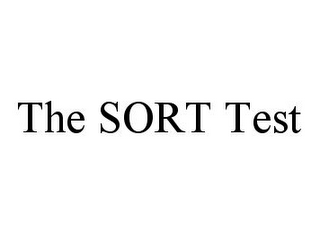 THE SORT TEST