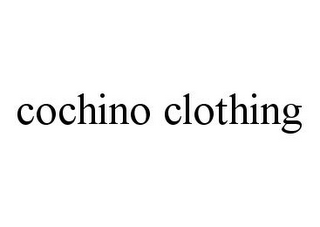 COCHINO CLOTHING