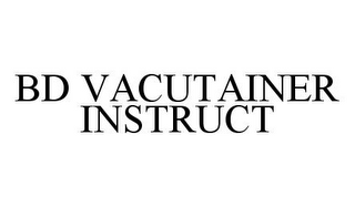 BD VACUTAINER INSTRUCT