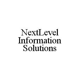 NEXTLEVEL INFORMATION SOLUTIONS