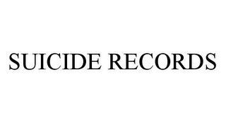 SUICIDE RECORDS