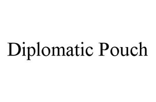 DIPLOMATIC POUCH