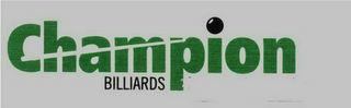 CHAMPION BILLIARDS