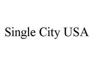 SINGLE CITY USA