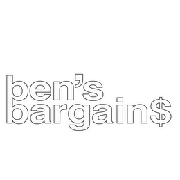 BEN'S BARGAIN$