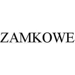 ZAMKOWE