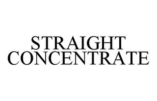 STRAIGHT CONCENTRATE