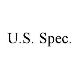 U.S. SPEC.