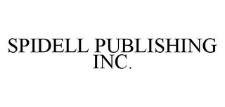 SPIDELL PUBLISHING INC.