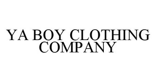 YA BOY CLOTHING COMPANY