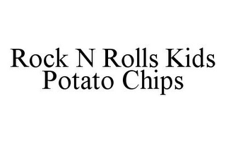 ROCK N ROLLS KIDS POTATO CHIPS