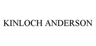 KINLOCH ANDERSON