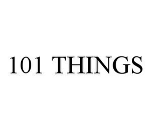 101 THINGS