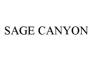 SAGE CANYON