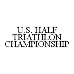 U.S. HALF TRIATHLON CHAMPIONSHIP