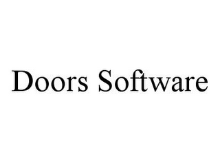 DOORS SOFTWARE