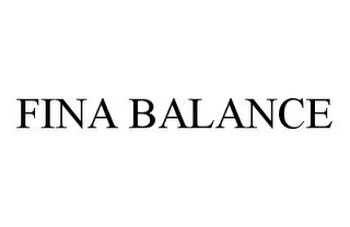 FINA BALANCE