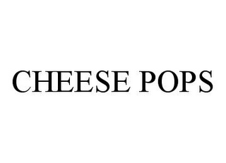 CHEESE POPS