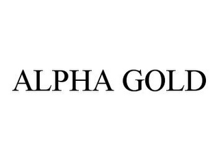 ALPHA GOLD