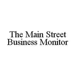 THE MAIN STREET BUSINESS MONITOR