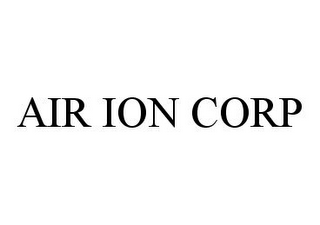 AIR ION CORP