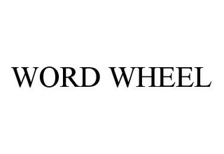 WORD WHEEL