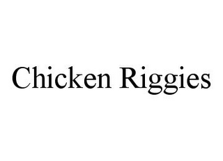 CHICKEN RIGGIES