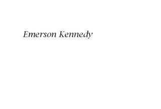 EMERSON KENNEDY