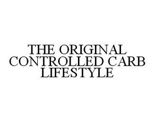 THE ORIGINAL CONTROLLED CARB LIFESTYLE