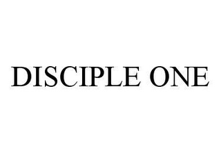 DISCIPLE ONE