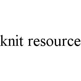 KNIT RESOURCE