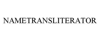 NAMETRANSLITERATOR