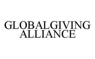 GLOBALGIVING ALLIANCE